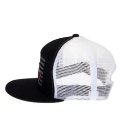 Best Ever Black USA Flat Brim Flag Cap -Western Cowboy Supplies BE BLACKFLAG 2