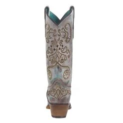 Corral Women`s Turquoise Brown 13in. Boot -Western Cowboy Supplies C3849 4