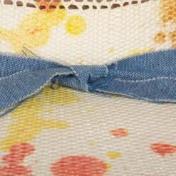 Charlie 1 Horse Big Splash Splattered 3 3/4in. Brim Straw Fashion Hat -Western Cowboy Supplies CSBGSP 3436SL 3