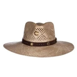 Charlie 1 Horse Charlie 1 Horse Hair Trigger 3 3/4in. Brim Straw Fashion Hat -Western Cowboy Supplies CSHRTG 343681 1
