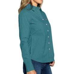 Kimes Ranch Women's Linville Coolmax Button Down Shirt -Western Cowboy Supplies F22 594850 03