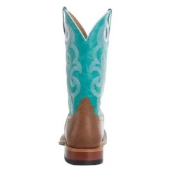 Horsepower Men`s Sugared Tang 10in. Green Vermonth Top Cowboy Boot -Western Cowboy Supplies HP1878 4
