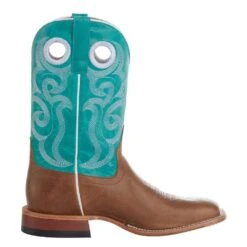 Horsepower Men`s Sugared Tang 10in. Green Vermonth Top Cowboy Boot -Western Cowboy Supplies HP1878 5