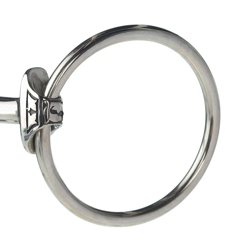 Jeremiah Watt Products Never Pink Ring Snaffle Horse Bit 4 Jeremiah Watt Products Never Pink Ring Snaffle Horse Bit - Image 2