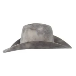 Jw Brooks Custom Hats Dark Smoke 50X 4 1/4in. Brim Open Crown Felt Cowboy Hat -Western Cowboy Supplies JWB 50XDRKSMK 3