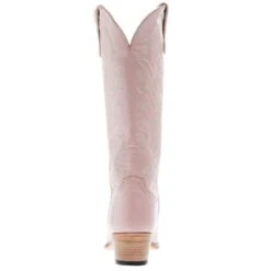 Macie Bean Women's Pink Show Pony 15in. Almond Toe Boot -Western Cowboy Supplies M5225 04