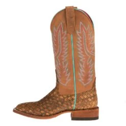 Macie Bean Women's Unbeweveable Crazy Train-13in Honey Crazy Boots -Western Cowboy Supplies M9092 2