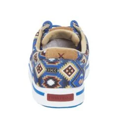 Twisted X Men`s Blue Multi Aztec Loper -Western Cowboy Supplies MCA0049 4