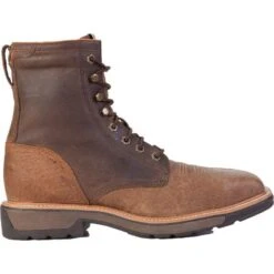 Twisted X Men's Distressed Shoulder Steel Toe Lite Work Lacer Boots -Western Cowboy Supplies MLCSL01 5