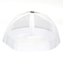 Mcintire Saddlery Heather Gray Cap With Cactus Ear-tag Leather Patch -Western Cowboy Supplies MS CAP39 EARTAG 5