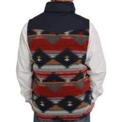 Cinch Men's Quilted Vest -Western Cowboy Supplies MWV1533004 03