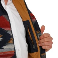 Cinch Men's Quilted Vest -Western Cowboy Supplies MWV1533004 05