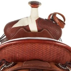 Martin Saddlery Chestnut 1/8 Breed Mini Basket Rancher -Western Cowboy Supplies NRS 64 6452 03