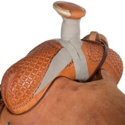 Martin Saddlery Martin Saddlery Rancher 1/2 Breed Waffle Stamped W/ San Carlos W/ Pencil Roll -Western Cowboy Supplies NRS 64NWF detail3