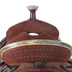 Martin Saddlery Martin Saddlery Chestnut Hard Seat Team Roper 9 Martin Saddlery Martin Saddlery Chestnut Hard Seat Team Roper -Western Cowboy Supplies NRS 6742 2