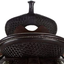 Martin Saddlery Chocolate Crown C 1/2 Breed Barrel Saddle -Western Cowboy Supplies NRS 97 7256 03