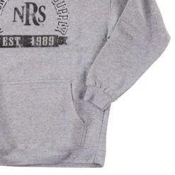NRS Grey Black Pullover -Western Cowboy Supplies NRS HOODIE22 027 03
