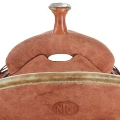 Reinsman Natural Roughout Pencil Roll Team Roper -Western Cowboy Supplies NRS01 03