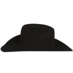 Rodeo King 5X Black Open Crown Felt Cowboy Hat 8 Rodeo King 5X Black Open Crown Felt Cowboy Hat -Western Cowboy Supplies RK110 5