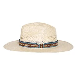 Rodeo King Tracker Jute With Tapestry Band 3 1/in.` Brim Fashion Straw Hat -Western Cowboy Supplies RK313 2