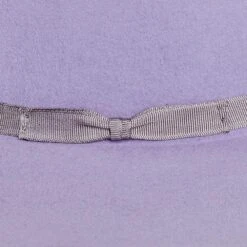Rodeo King 7X Lilac Grey Ribbon Band 4in. Brim Felt Cowboy Hat -Western Cowboy Supplies RK321 2