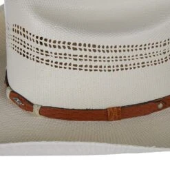 Stetson Hats Billy Jr Bangora 3 3/4in. Brim Straw Cowboy Hat -Western Cowboy Supplies SSBLJR 733681 4