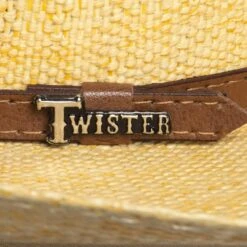 Youth Twister Toast Bangora Cool Hand Luke Precreased Straw Hat -Western Cowboy Supplies T71342 M 4