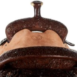 Tomahawk 7/8 Breed Floral Heavy Oil Team Roper -Western Cowboy Supplies TMK MTM F06 78HO 04