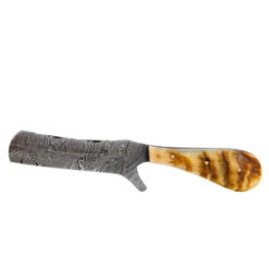 Damascus Castrating Knife -Western Cowboy Supplies TX 003 2