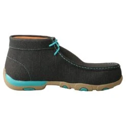 Twisted X Women's DuraTWX Turquoise Driving Moc -Western Cowboy Supplies WDMNT01 4
